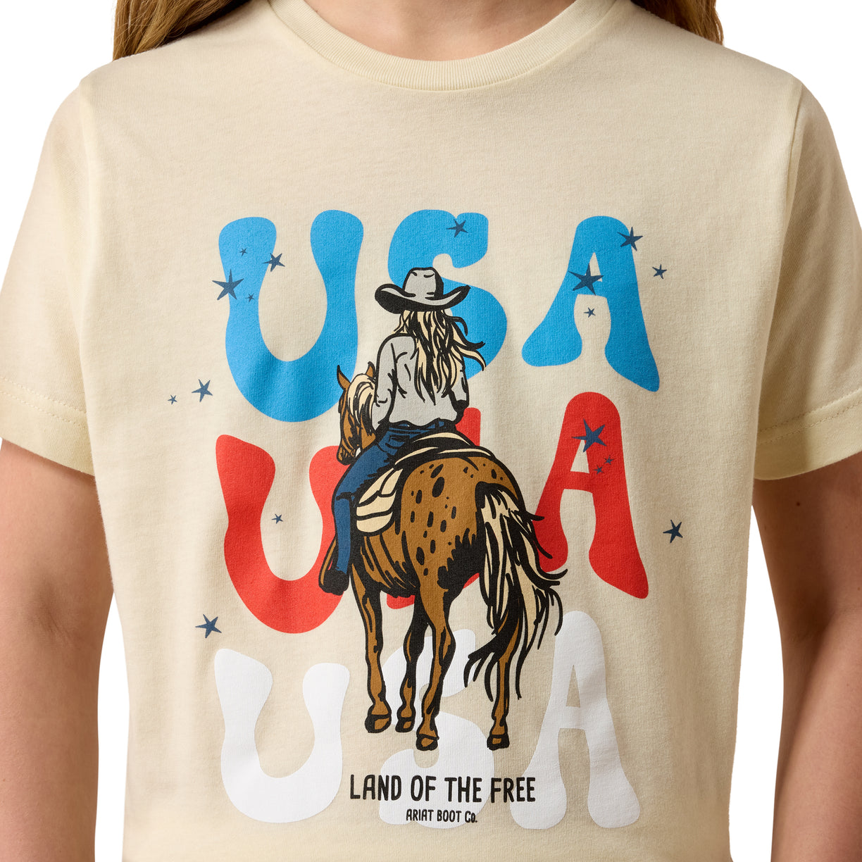 USA Cowgirl Tee