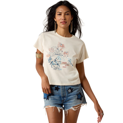 Americana Fireworks Tee