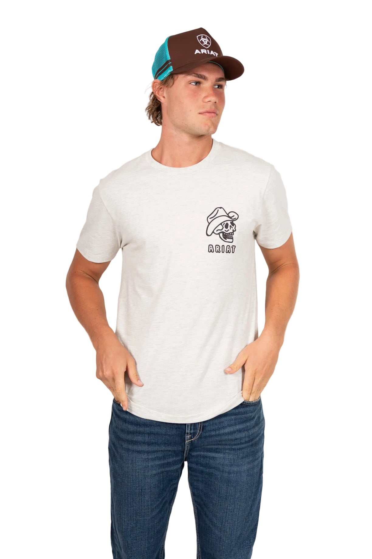 Stacked Logo Trucker Cap