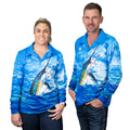 Ariat Adult Fishing Shirt - Mr Marlin Pattern