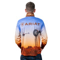 Ariat Adult Fishing Shirt - Windmill Pattern