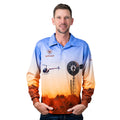 Ariat Adult Fishing Shirt - Windmill Pattern