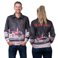 Ariat Adult Fishing Shirt - Helifishing Pattern