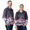Ariat Adult Fishing Shirt - Helifishing Pattern