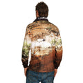 Ariat Adult's Fishing Shirt in Helimustering print - Men's Back
