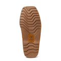 Brown shoe sole with Ariat logo on a white background