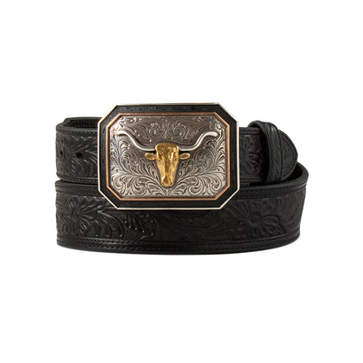 Floral Embossed Belt