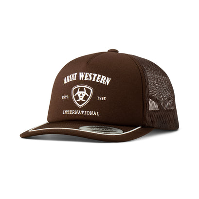 Western International Foam Front Mesh Snap Back Cap