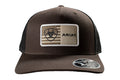 Flag Patch Mesh Brown Snap Back Cap