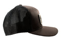 Flag Patch Mesh Brown Snap Back Cap