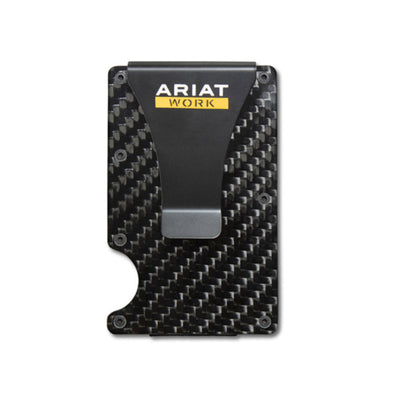 Utility Stacked Logo Work Wallet