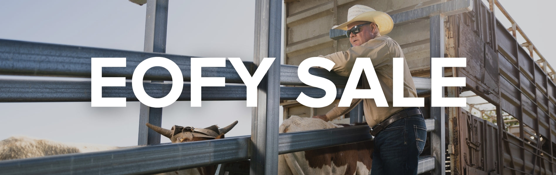 Ariat EOFY SALE - Farmer working on his cattle station wearing Ariat Workshirt and Jeans