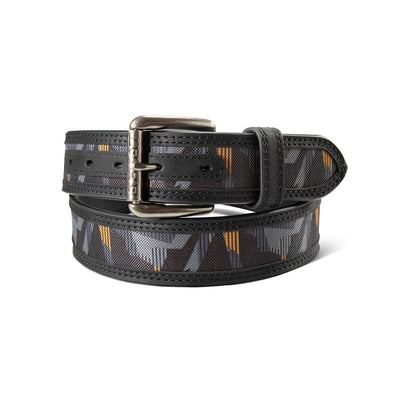 Bold Graphic Inlay Work Belt