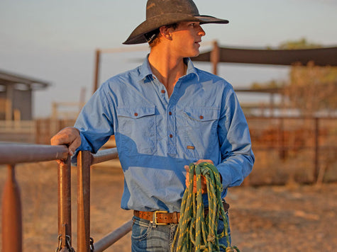 Cowboy back to work on station