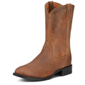 Ariat Men's Roper Boots in distressed brown leather - Front