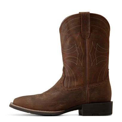 Sport Wide Square Toe Cowboy Boot