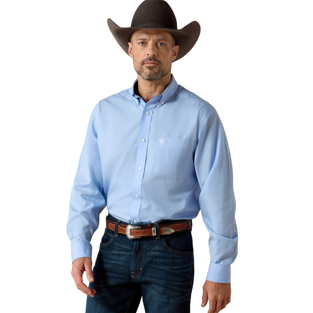 Wrinkle Free Solid Shirt