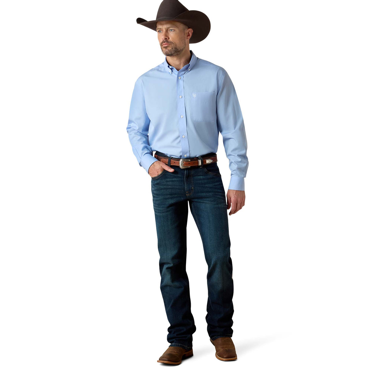 Wrinkle Free Solid Shirt