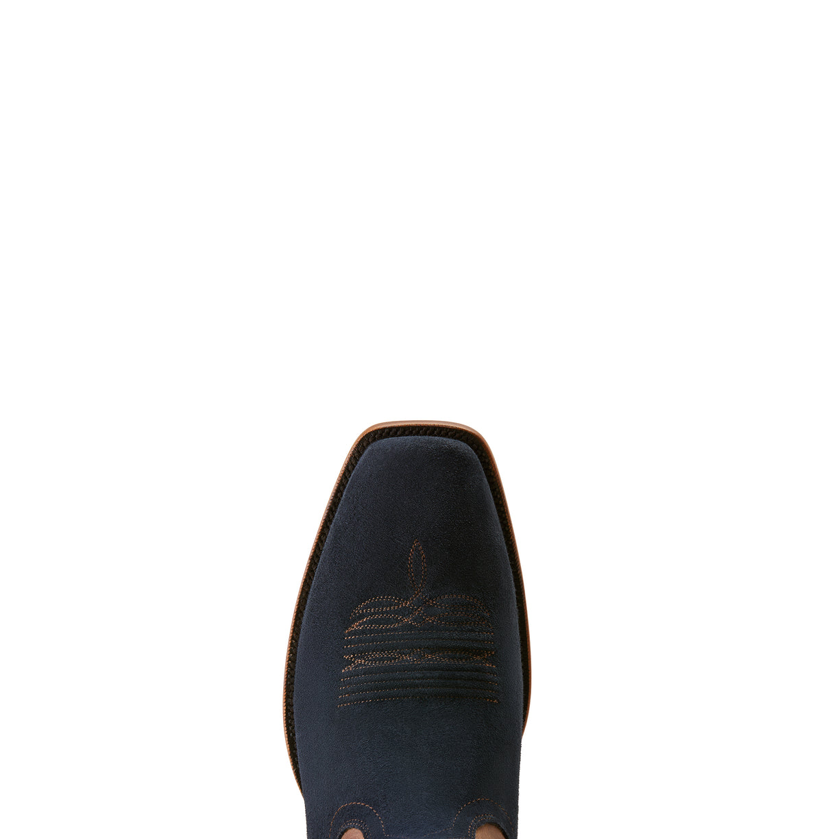 Ariat Men's Bench Made Stilwell Western Boot in Oiled Navy Roughout Toe