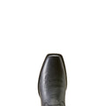 Ariat Men's Bench Made Stilwell Cowboy Boot in Cool Black Bison Toe