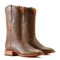 Ariat Men's Bench Made Bassett Cowboy Boot Front in Earth Brown Bison Pair