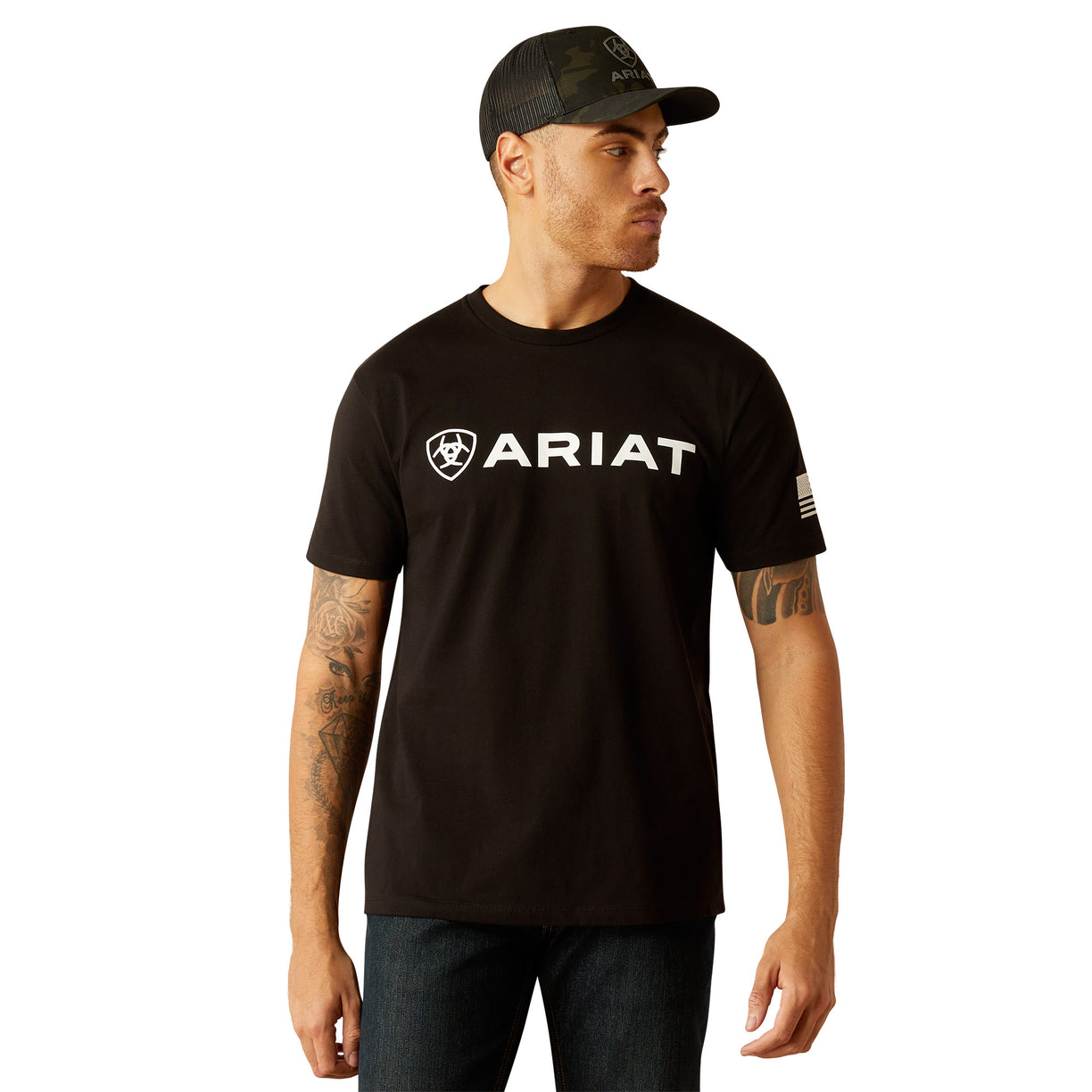 Ariat Shield Flag T-Shirt