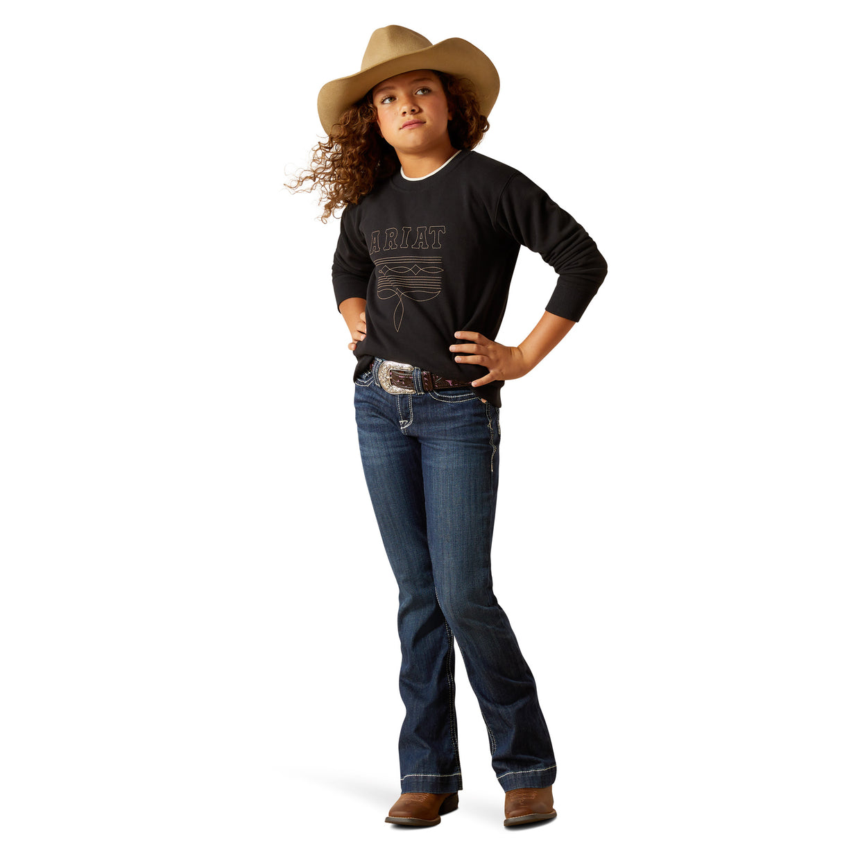 Booted Logo Sweatshirt