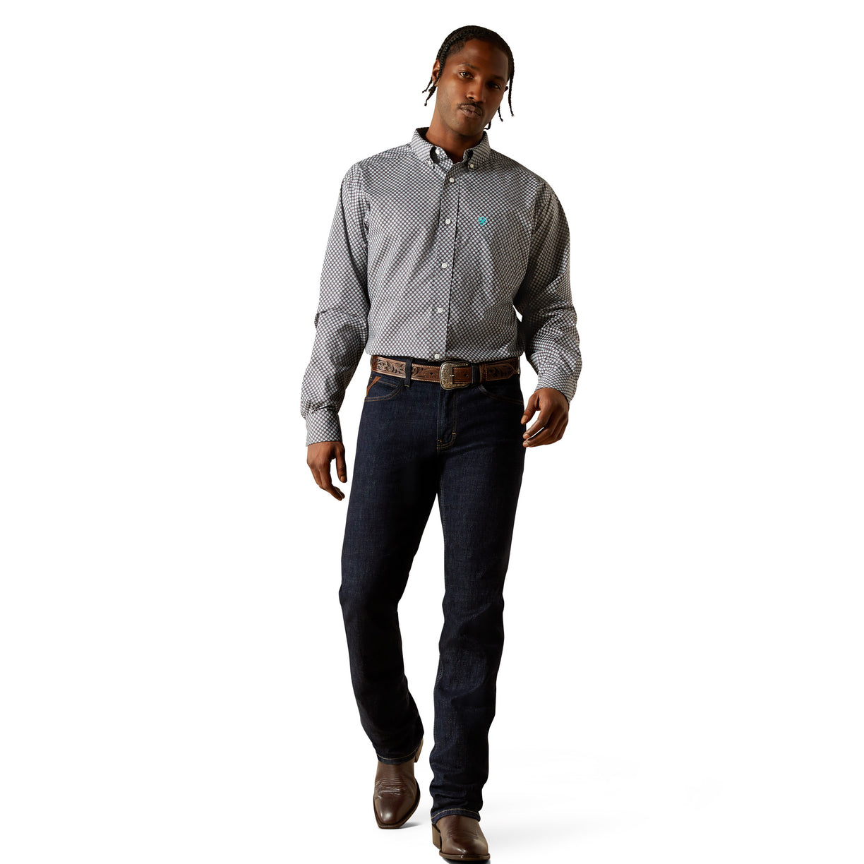 Wrinkle Free Caleb Classic Fit Shirt