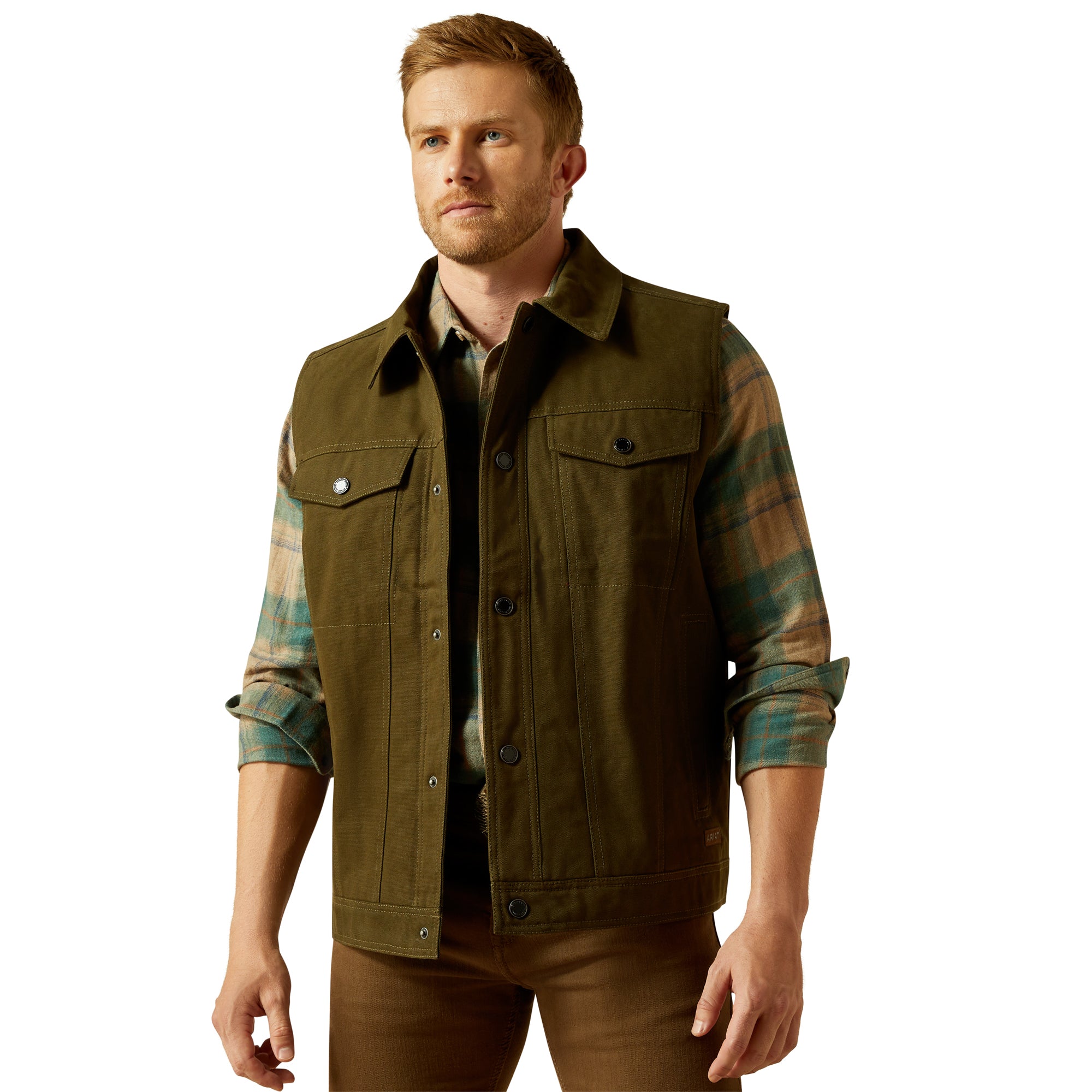 Canvas Rancher Vest – Ariat Australia