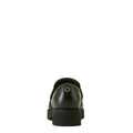 Ariat Women's Stratford Lug Loafer in black leather - Heel