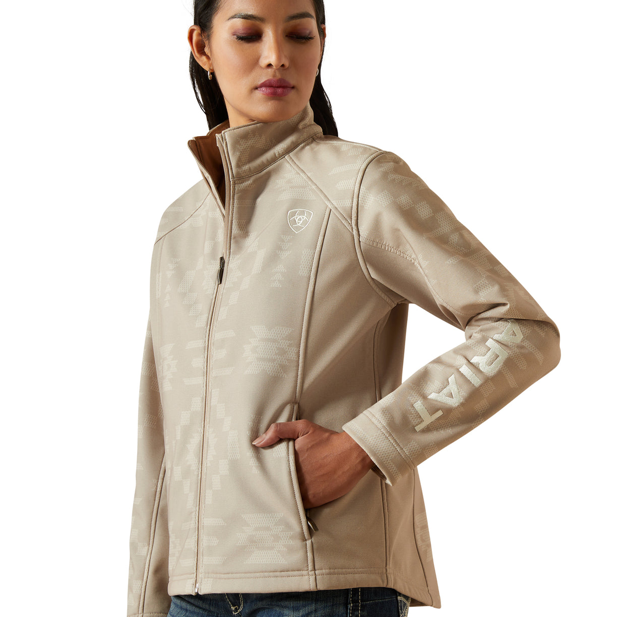 Ariat Logo Softshell Print Jacket