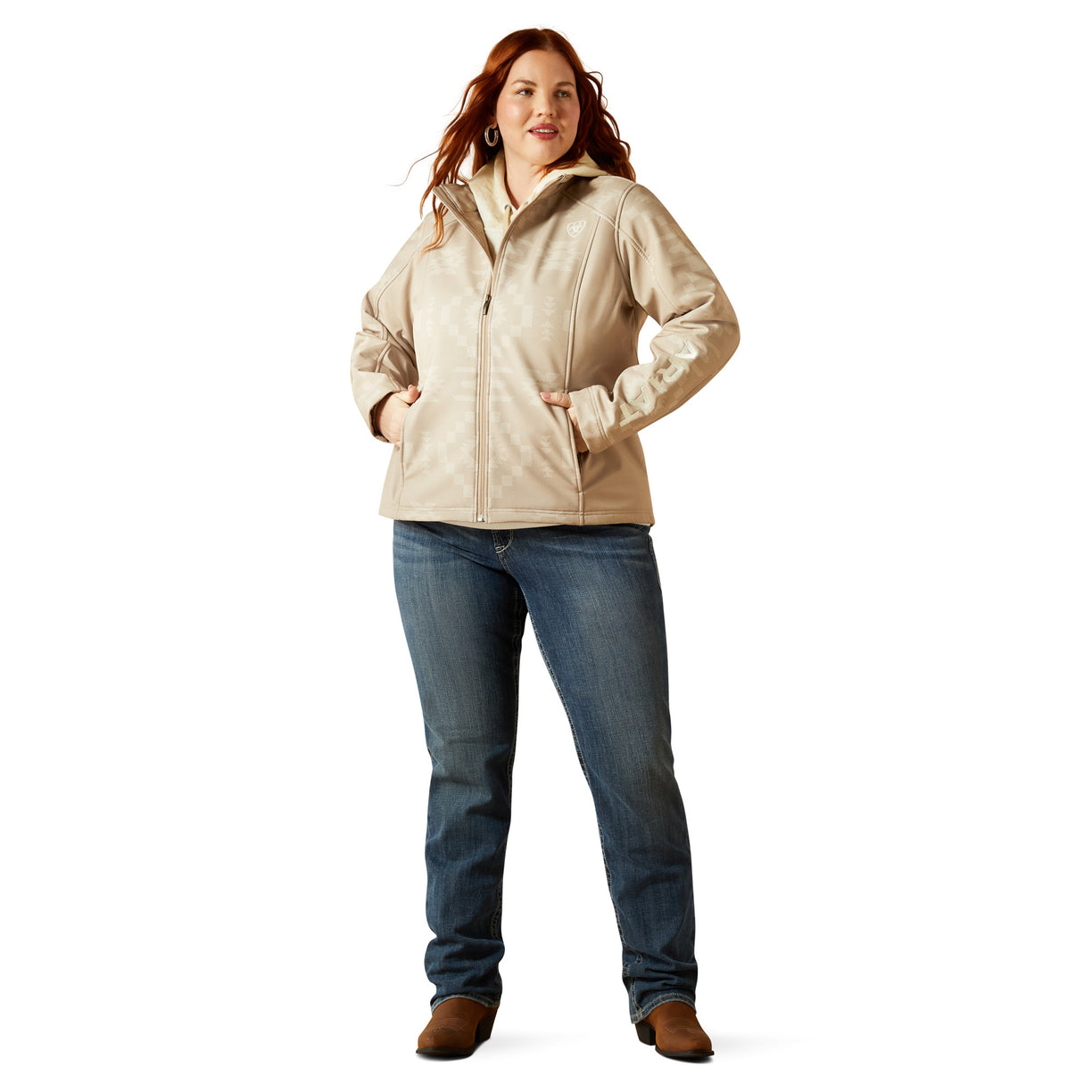 Ariat Logo Softshell Print Jacket