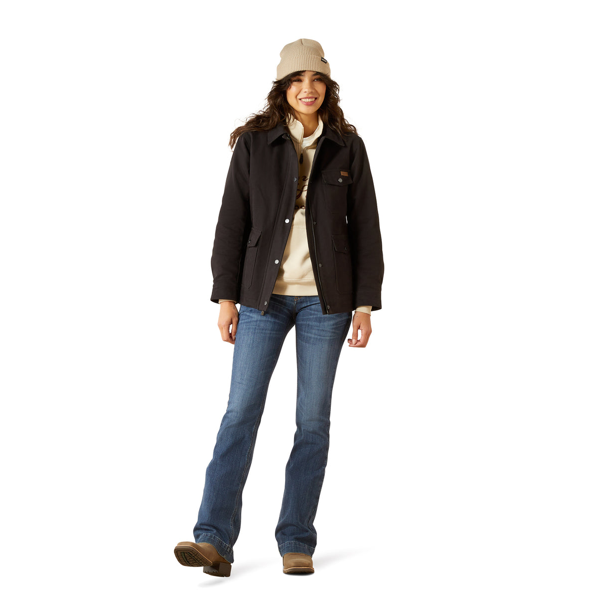 Western Canvas Chore Jacket