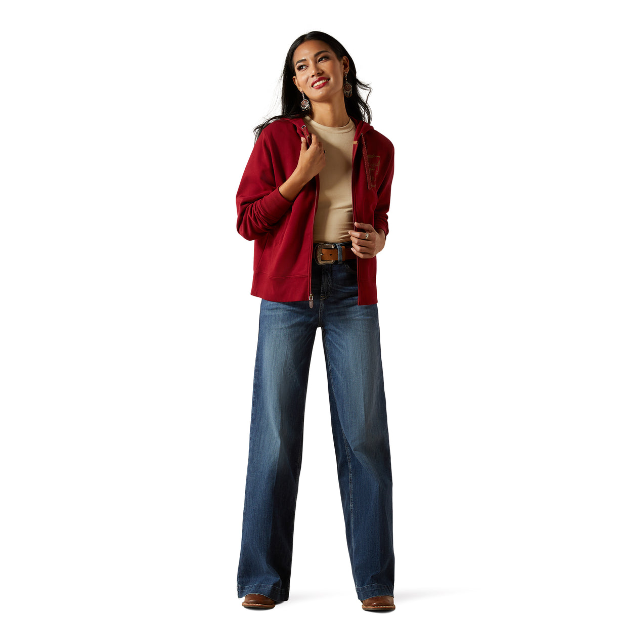 Stitched Full Zip Hoodie