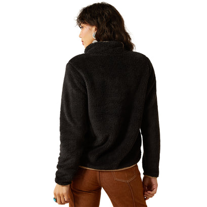 Berber Snap Front Sweatshirt