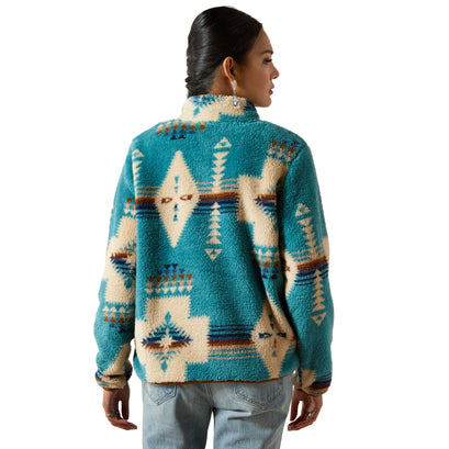 Berber Snap Front Sweatshirt