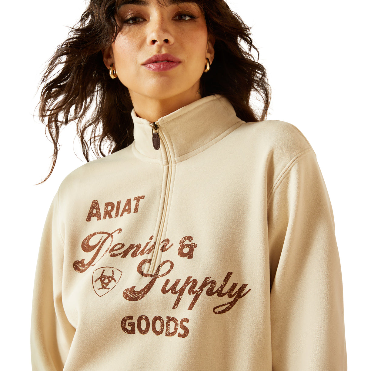 Denim & Supply 1/2 Zip Sweatshirt