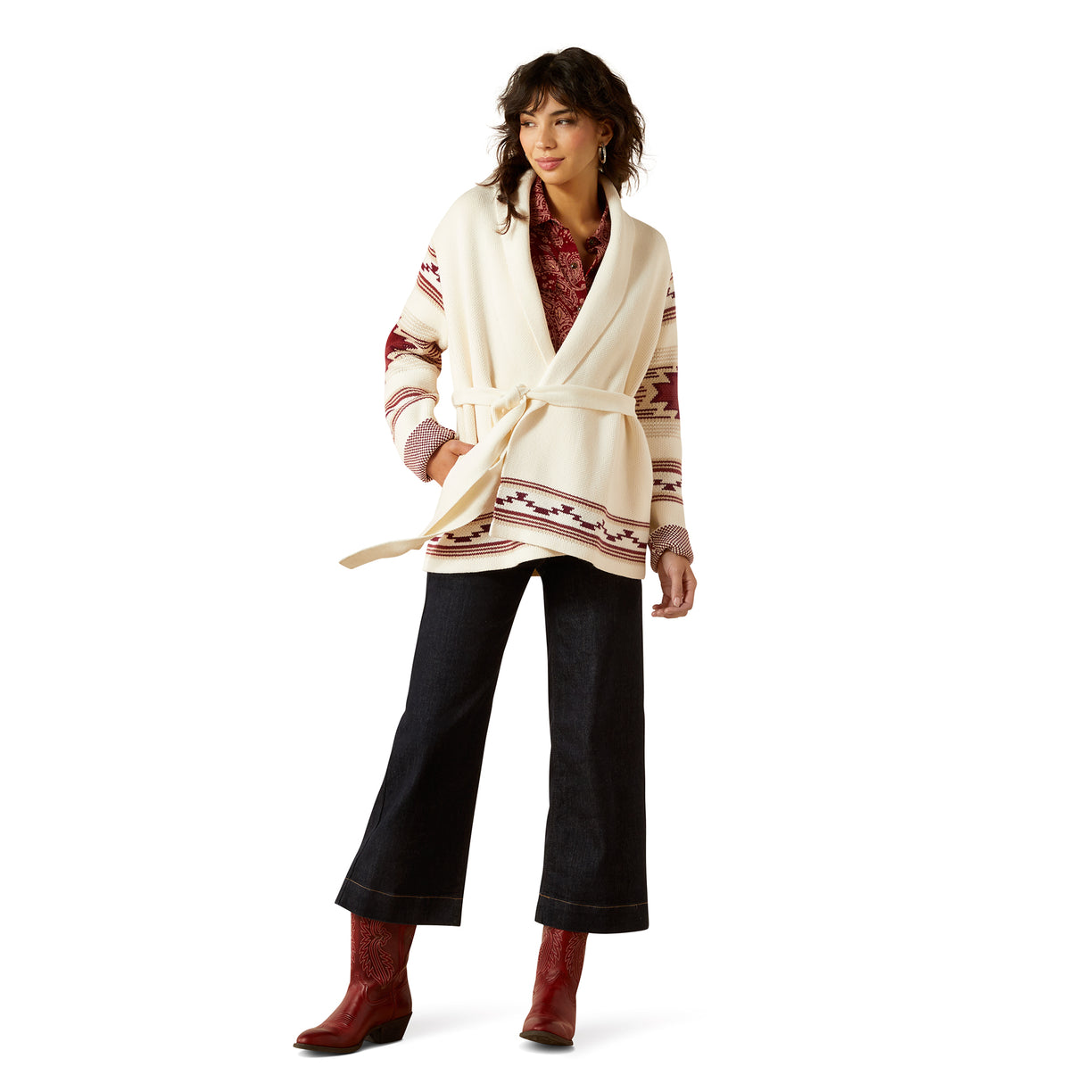 Westward Wrap Sweater