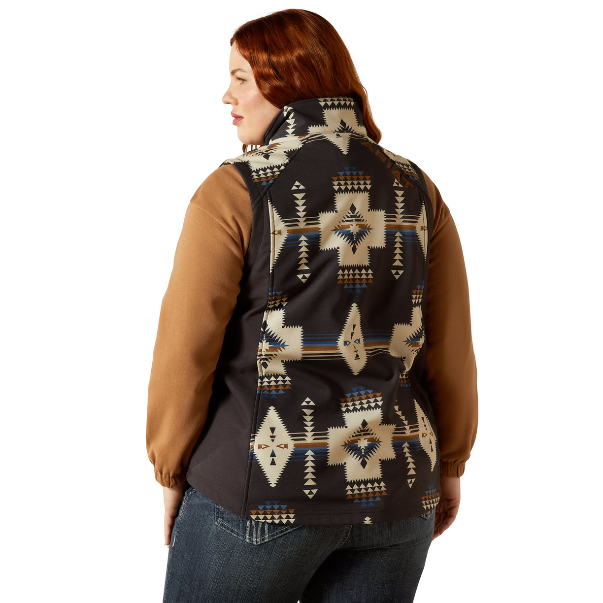 Ariat Logo Softshell Print Vest