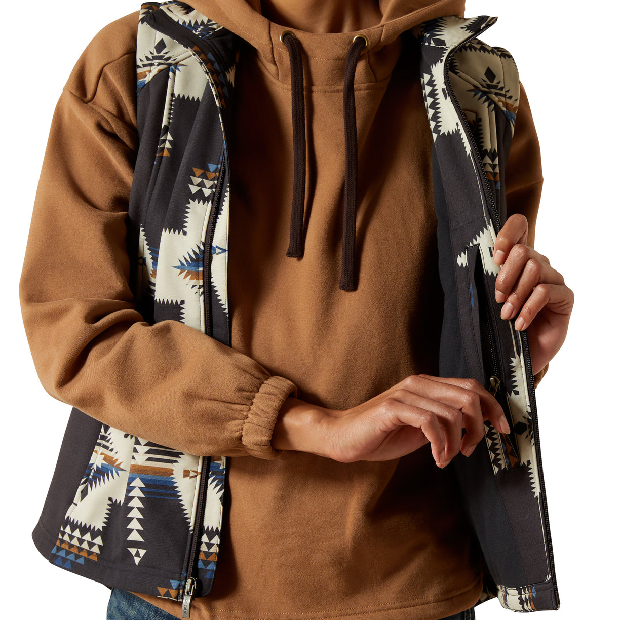 Ariat Logo Softshell Print Vest