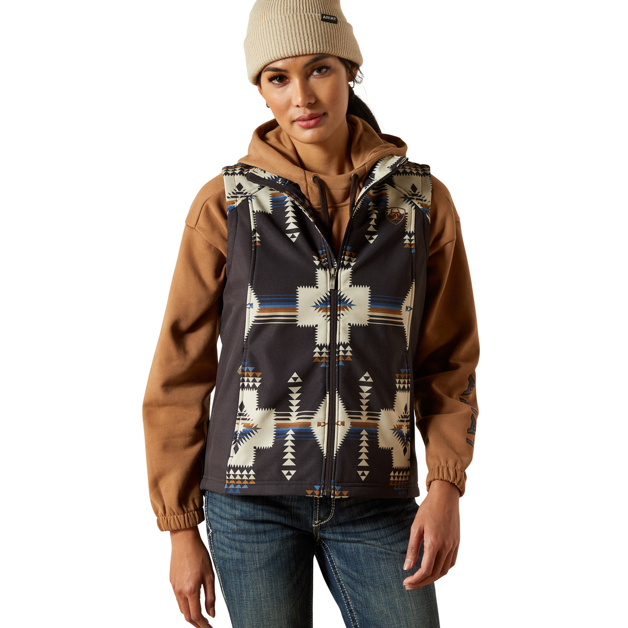 Ariat Logo Softshell Print Vest