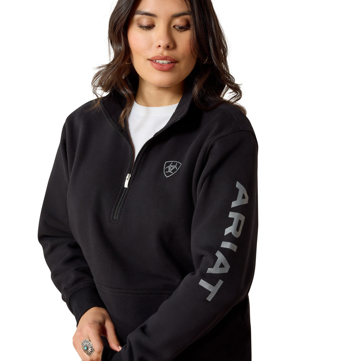 Foundation Logo 1/2 Zip Sweatshirt
