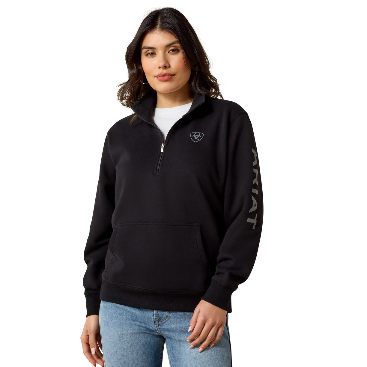 Foundation Logo 1/2 Zip Sweatshirt