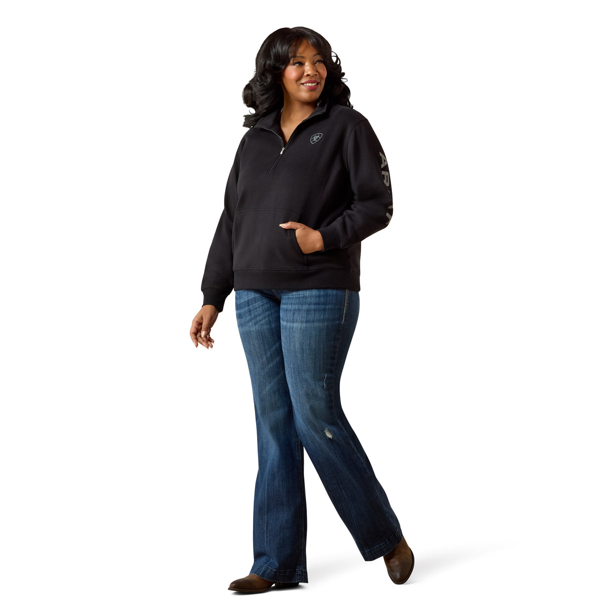 Foundation Logo 1/2 Zip Sweatshirt