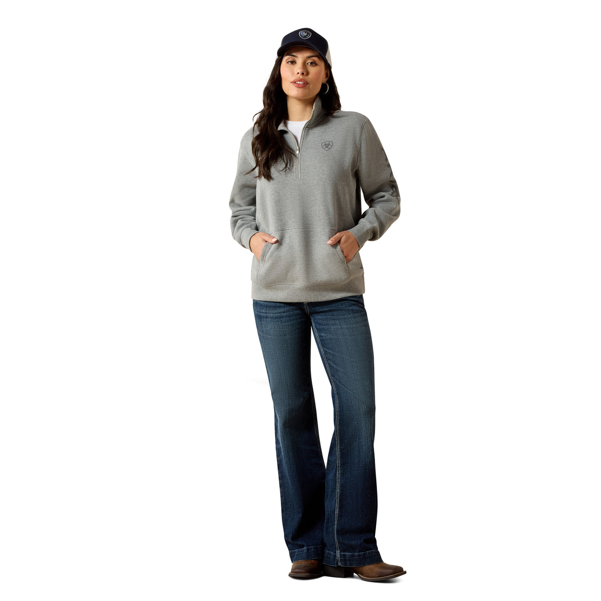 Foundation Logo 1/2 Zip Sweatshirt