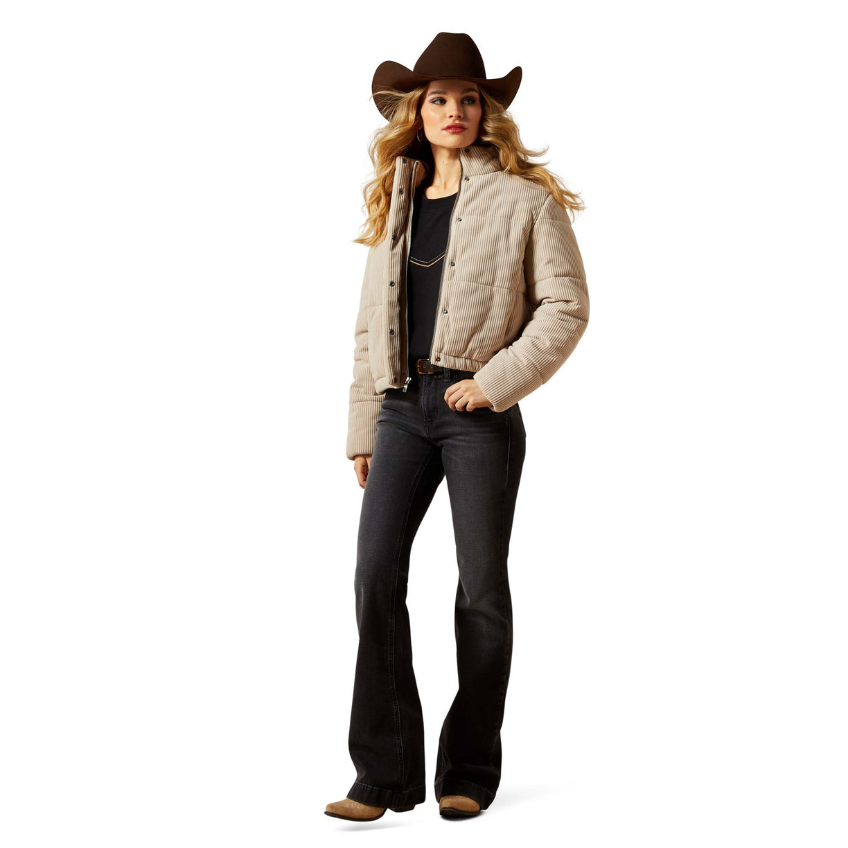 Swirls Puffer Jacket
