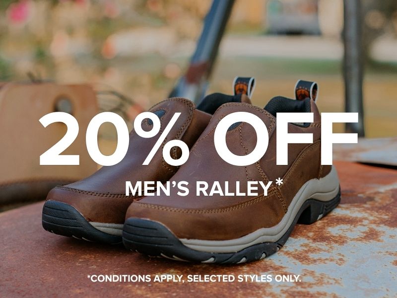 Men's Ralley 20% Off