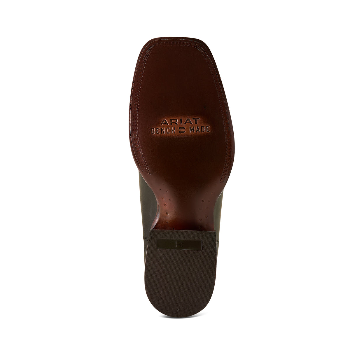 Ariat Men's Bench Made Younger Western Boot in Cool Black Bison Sole