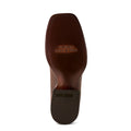 Ariat Men's Bench Made Younger Western Boot in Saddle Brown Bison Sole