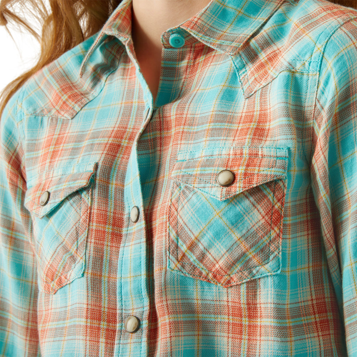 Ariat Edan Shirt - Kids' - front detail